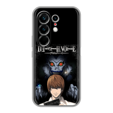 Силиконовый чехол на Tecno Camon 50 Ultra с принтом Death note Тетрадь смерти Силиконовый чехол на Tecno Camon 50 Ultra с принтом Death note Тетрадь смерти