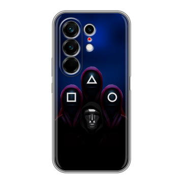 Силиконовый чехол на Tecno Camon 50 Ultra с принтом Игра Кальмара Силиконовый чехол на Tecno Camon 50 Ultra с принтом Игра Кальмара