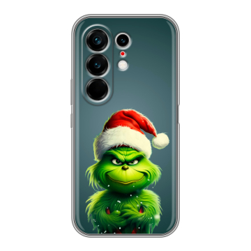 Силиконовый чехол на Tecno Camon 50 Ultra с принтом Новый год