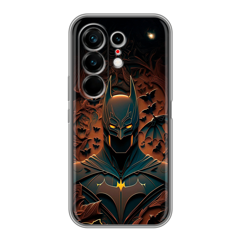 Силиконовый чехол на Tecno Camon 50 Ultra с принтом Batman Бэтмен Силиконовый чехол на Tecno Camon 50 Ultra с принтом Batman Бэтмен