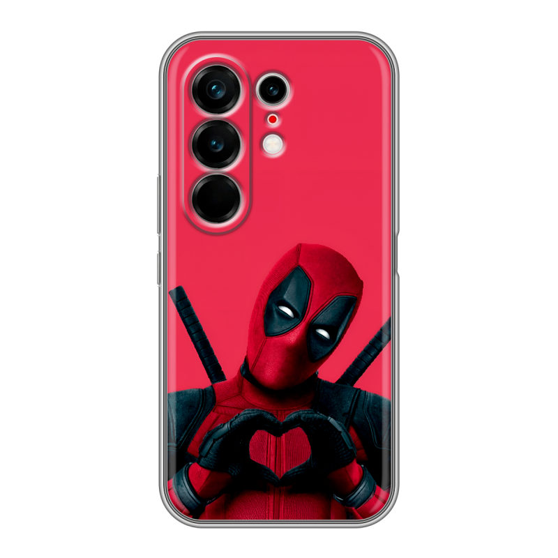 Силиконовый чехол на Tecno Camon 50 Ultra с принтом Дедпул Deadpool Силиконовый чехол на Tecno Camon 50 Ultra с принтом Дедпул Deadpool