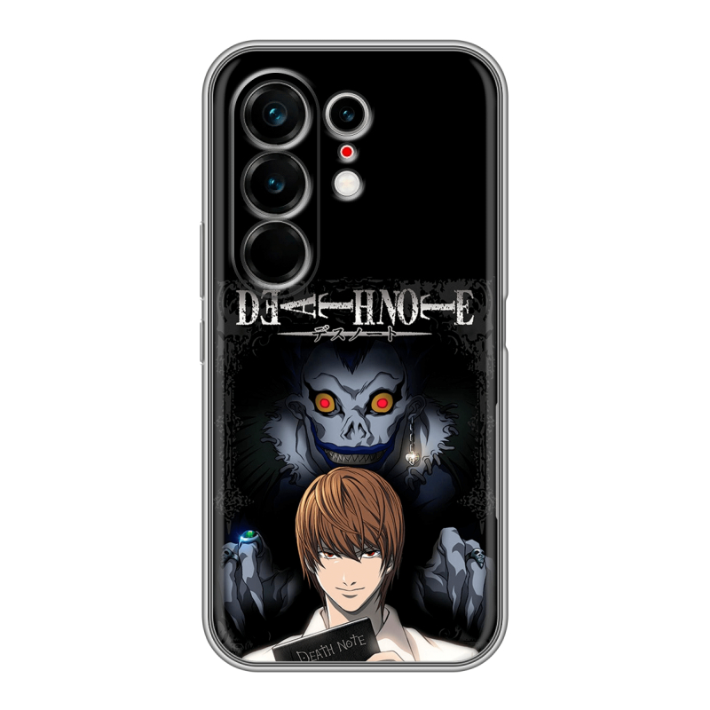 Силиконовый чехол на Tecno Camon 50 Ultra с принтом Death note Тетрадь смерти Силиконовый чехол на Tecno Camon 50 Ultra с принтом Death note Тетрадь смерти