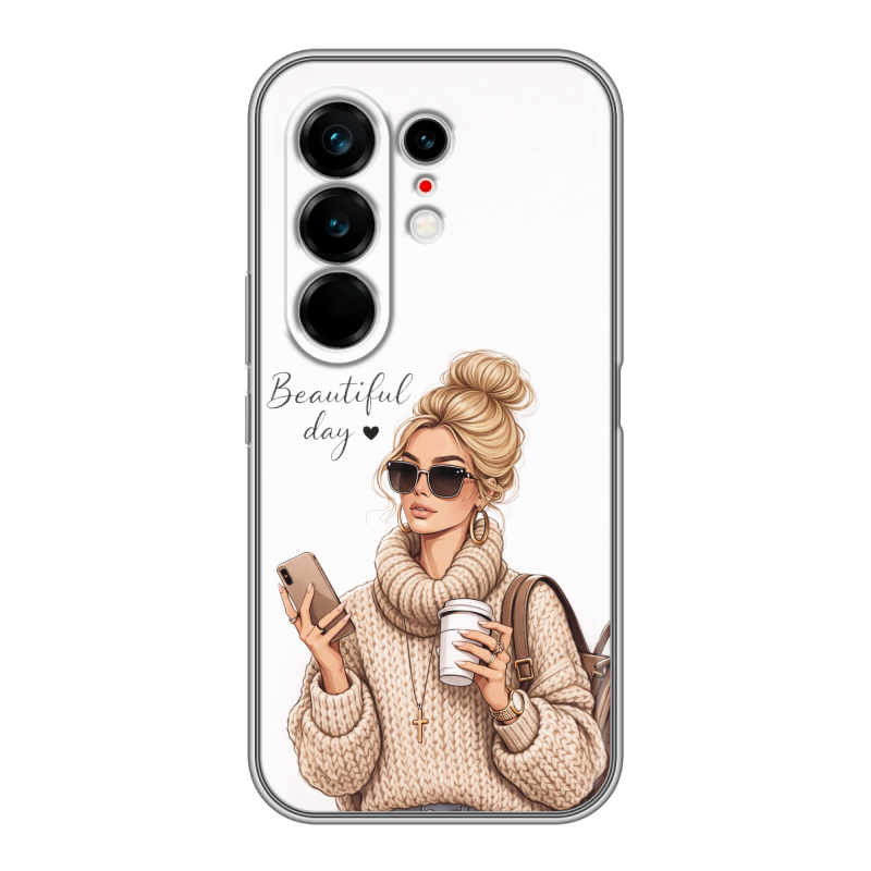Силиконовый чехол на Tecno Camon 50 Ultra с принтом женский Силиконовый чехол на Tecno Camon 50 Ultra с принтом женский