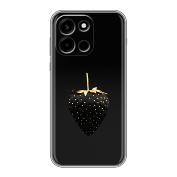 Силиконовый чехол на OnePlus Nord 6 с принтом Черная клубника Силиконовый чехол на OnePlus Nord 6 с принтом Черная клубника