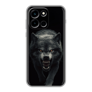 Силиконовый чехол на OnePlus Nord 6 с принтом Волк Силиконовый чехол на OnePlus Nord 6 с принтом Волк
