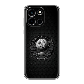 Силиконовый чехол на OnePlus Nord 6 с принтом Герб Флаг СССР Силиконовый чехол на OnePlus Nord 6 с принтом Герб Флаг СССР