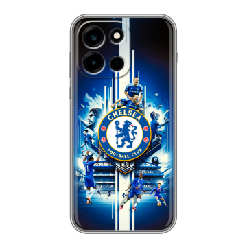Силиконовый чехол на OnePlus Nord 6 с принтом Chelsea Челси Силиконовый чехол на OnePlus Nord 6 с принтом Chelsea Челси