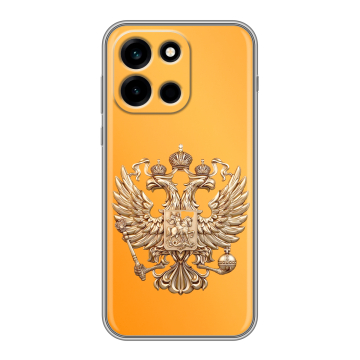 Силиконовый чехол на OnePlus Nord 6 с принтом Герб Флаг России Силиконовый чехол на OnePlus Nord 6 с принтом Герб Флаг России