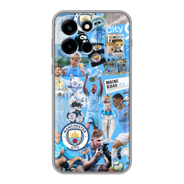 Силиконовый чехол на OnePlus Nord 6 с принтом Man City Манчестер Сити Силиконовый чехол на OnePlus Nord 6 с принтом Man City Манчестер Сити