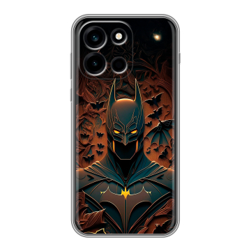Силиконовый чехол на OnePlus Nord 6 с принтом Batman Бэтмен Силиконовый чехол на OnePlus Nord 6 с принтом Batman Бэтмен