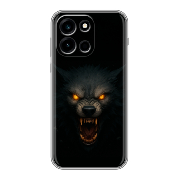 Силиконовый чехол на OnePlus Nord 6 с принтом Волк Силиконовый чехол на OnePlus Nord 6 с принтом Волк