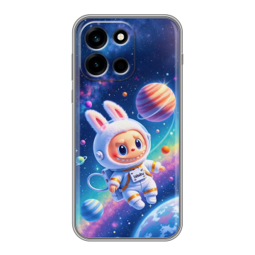 Силиконовый чехол на OnePlus Nord 6 с принтом Labubu Лабубу Силиконовый чехол на OnePlus Nord 6 с принтом Labubu Лабубу