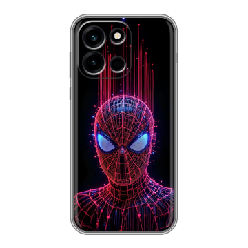 Силиконовый чехол на OnePlus Nord 6 с принтом Spiderman Человек паук