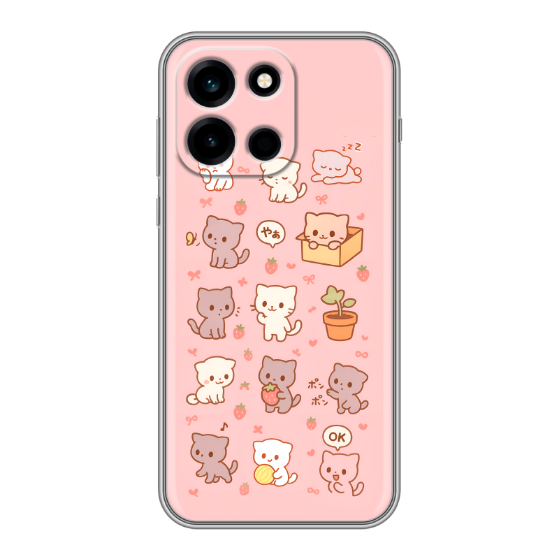 Силиконовый чехол на OnePlus Nord 6 с принтом Hello Kitty Хелоу Кити Силиконовый чехол на OnePlus Nord 6 с принтом Hello Kitty Хелоу Кити