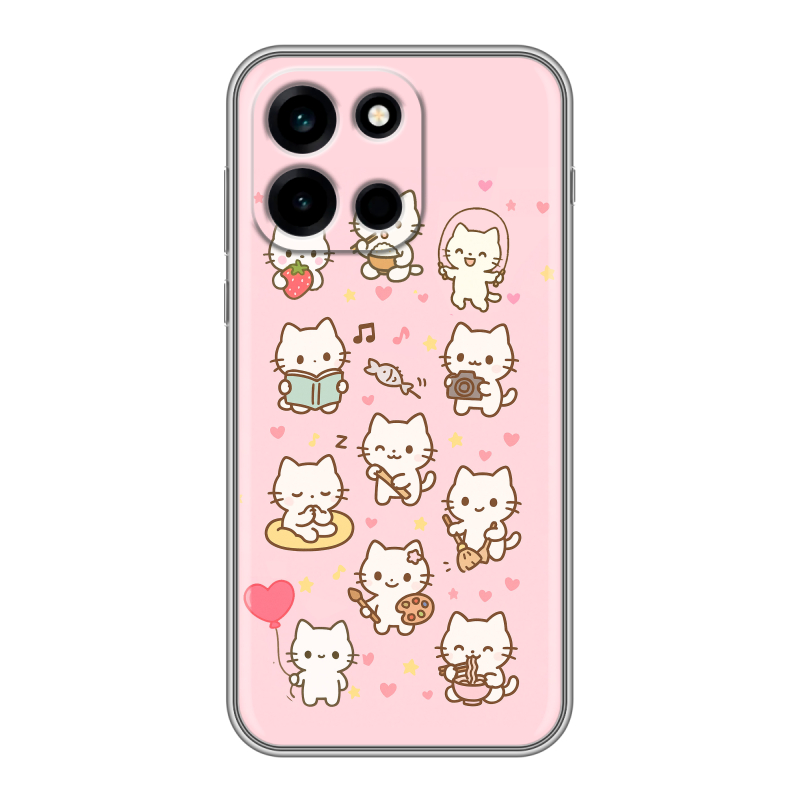 Силиконовый чехол на OnePlus Nord 6 с принтом Hello Kitty Хелоу Кити Силиконовый чехол на OnePlus Nord 6 с принтом Hello Kitty Хелоу Кити