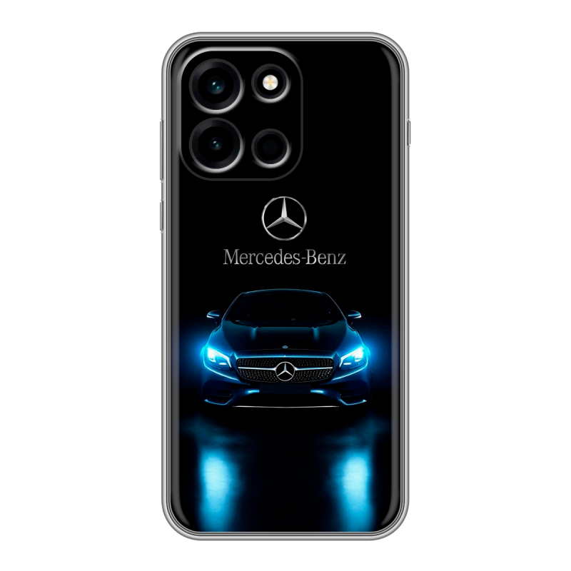 Силиконовый чехол на OnePlus Nord 6 с принтом Mercedes Мерседес Силиконовый чехол на OnePlus Nord 6 с принтом Mercedes Мерседес