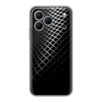 Силиконовый чехол на Tecno Spark 50 с принтом Текстура металла Силиконовый чехол на Tecno Spark 50 с принтом Текстура металла