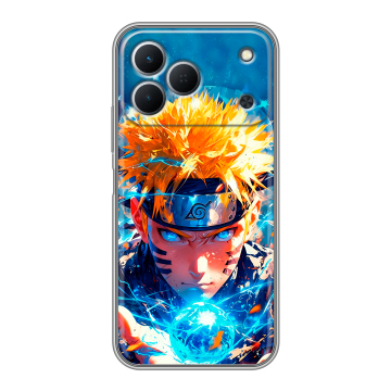 Силиконовый чехол на Tecno Spark 50 с принтом Аниме Наруто Naruto Силиконовый чехол на Tecno Spark 50 с принтом Аниме Наруто Naruto