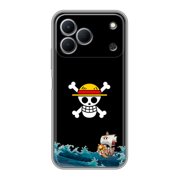 Силиконовый чехол на Tecno Spark 50 с принтом One Piece Ван Пис Силиконовый чехол на Tecno Spark 50 с принтом One Piece Ван Пис