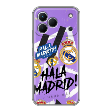 Силиконовый чехол на Tecno Spark 50 с принтом Real Madrid Реал Мадрид Силиконовый чехол на Tecno Spark 50 с принтом Real Madrid Реал Мадрид