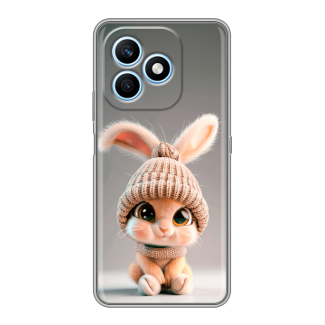 Силиконовый чехол на Honor X8d с принтом Кролик