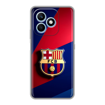 Силиконовый чехол на Honor X8d с принтом Барселона Barcelona Силиконовый чехол на Honor X8d с принтом Барселона Barcelona