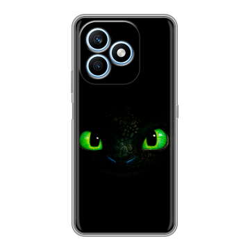 Силиконовый чехол на Honor X8d с принтом Как приручить дракона Силиконовый чехол на Honor X8d с принтом Как приручить дракона