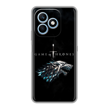 Силиконовый чехол на Honor X8d с принтом Игра Престолов Game Thrones Силиконовый чехол на Honor X8d с принтом Игра Престолов Game Thrones