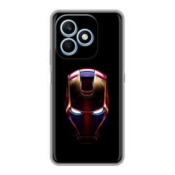 Силиконовый чехол на Honor X8d с принтом IronMan Железный человек Силиконовый чехол на Honor X8d с принтом IronMan Железный человек