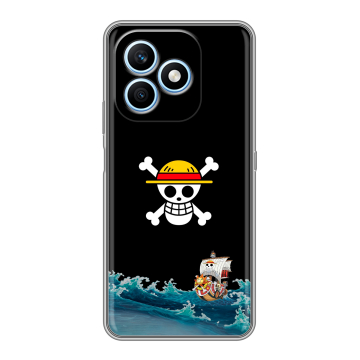 Силиконовый чехол на Honor X8d с принтом One Piece Ван Пис Силиконовый чехол на Honor X8d с принтом One Piece Ван Пис