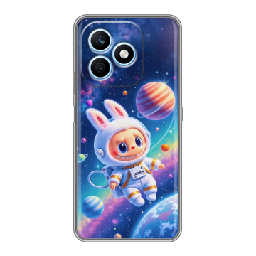Силиконовый чехол на Honor X8d с принтом Labubu Лабубу Силиконовый чехол на Honor X8d с принтом Labubu Лабубу