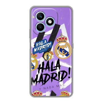 Силиконовый чехол на Honor X8d с принтом Real Madrid Реал Мадрид Силиконовый чехол на Honor X8d с принтом Real Madrid Реал Мадрид