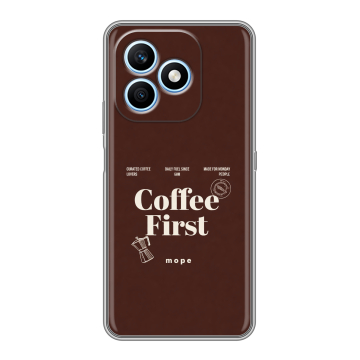 Силиконовый чехол на Honor X8d с принтом женский Силиконовый чехол на Honor X8d с принтом женский