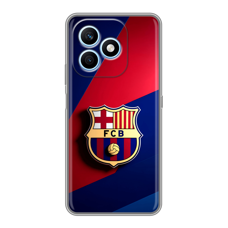 Силиконовый чехол на Honor X8d с принтом Барселона Barcelona Силиконовый чехол на Honor X8d с принтом Барселона Barcelona