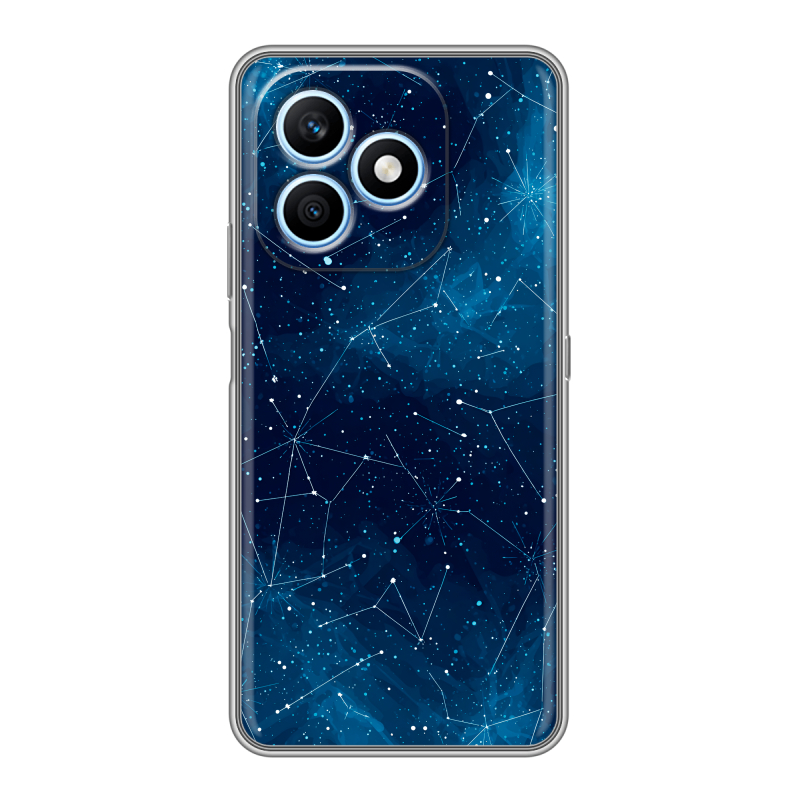 Силиконовый чехол на Honor X8d с принтом Космос звезды Силиконовый чехол на Honor X8d с принтом Космос звезды