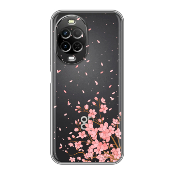 Силиконовый чехол на Huawei Nova 15 с принтом Ветка сакуры Силиконовый чехол на Huawei Nova 15 с принтом Ветка сакуры