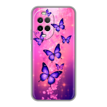 Силиконовый чехол на Huawei Nova 15 с принтом Бабочки Силиконовый чехол на Huawei Nova 15 с принтом Бабочки