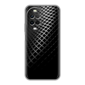 Силиконовый чехол на Huawei Nova 15 с принтом Текстура металла Силиконовый чехол на Huawei Nova 15 с принтом Текстура металла