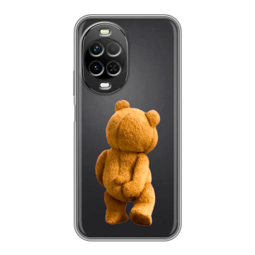 Силиконовый чехол на Huawei Nova 15 с принтом Медведь Силиконовый чехол на Huawei Nova 15 с принтом Медведь