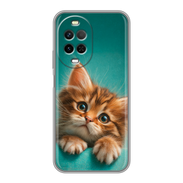 Силиконовый чехол на Huawei Nova 15 с принтом котенок Силиконовый чехол на Huawei Nova 15 с принтом котенок