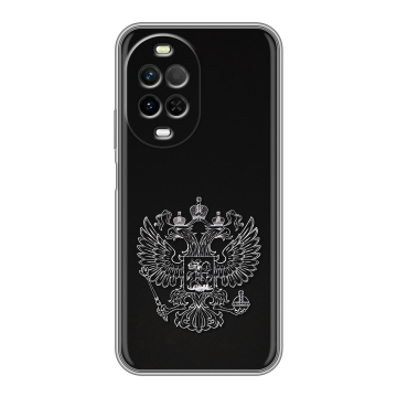 Силиконовый чехол на Huawei Nova 15 с принтом Герб России