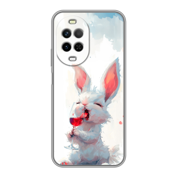 Силиконовый чехол на Huawei Nova 15 с принтом кролик зайчик Силиконовый чехол на Huawei Nova 15 с принтом кролик зайчик