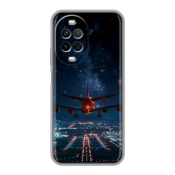 Силиконовый чехол на Huawei Nova 15 с принтом самолет Силиконовый чехол на Huawei Nova 15 с принтом самолет