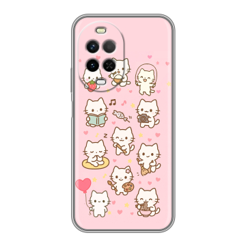 Силиконовый чехол на Huawei Nova 15 с принтом Hello Kitty Хелоу Кити Силиконовый чехол на Huawei Nova 15 с принтом Hello Kitty Хелоу Кити