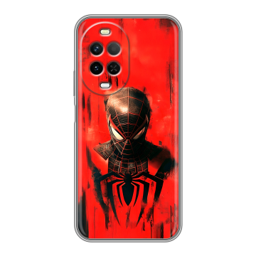 Силиконовый чехол на Huawei Nova 15 с принтом человек паук spiderman Силиконовый чехол на Huawei Nova 15 с принтом человек паук spiderman