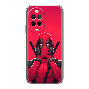 Силиконовый чехол на Huawei Nova 15 с принтом Дедпул Deadpool Силиконовый чехол на Huawei Nova 15 с принтом Дедпул Deadpool