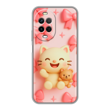 Силиконовый чехол на Huawei Nova 15 с принтом для девочек Силиконовый чехол на Huawei Nova 15 с принтом для девочек