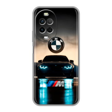 Силиконовый чехол на Huawei Nova 15 с принтом БМВ BMW