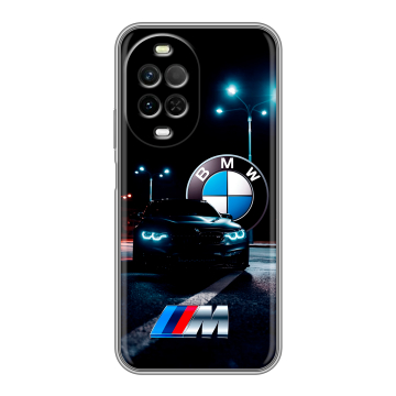 Силиконовый чехол на Huawei Nova 15 с принтом БМВ BMW