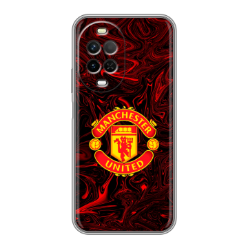 Силиконовый чехол на Huawei Nova 15 с принтом Manchester United